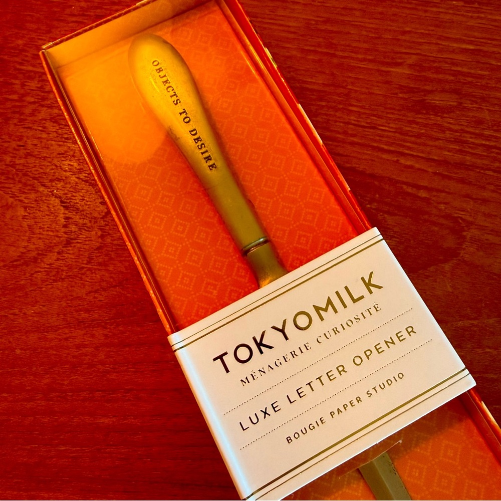 NWT  TokyoMilk Luxe Letter Opener